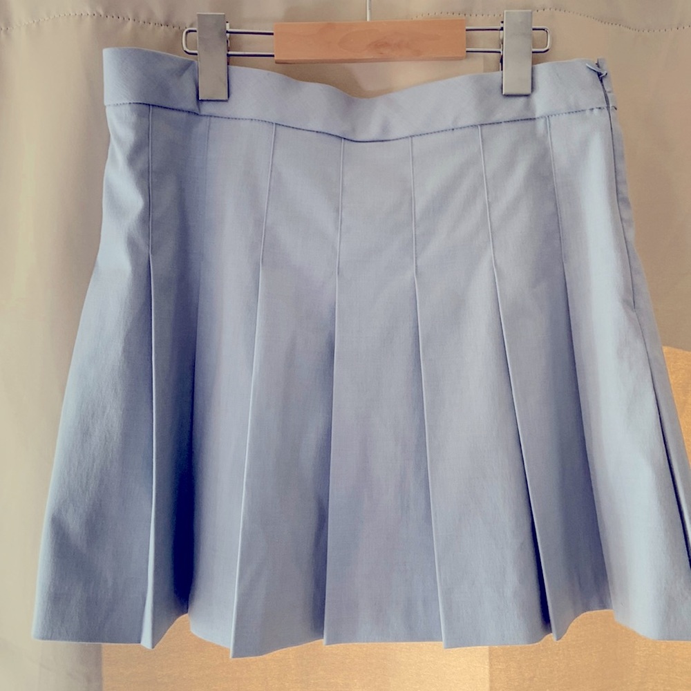 Uniqlo heather pleated mini skirt. Size M